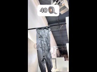 how much adhesive tape is needed for him to withstand the weight of a person? | @videfunny
