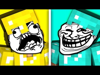 [vladus] nub vs. about - minecraft troll vladus