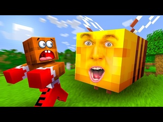 [vladus] i secretly turned into a bee and pranked my friend into minecraft