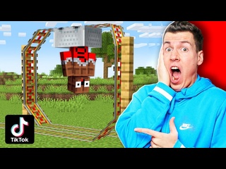 [vladus] these painted life hacks from tik tok are prohibited in 12 countries in minecraft