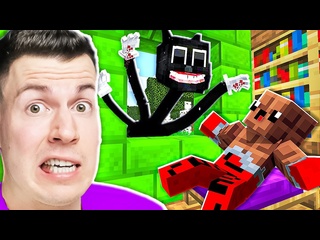 [vladus] evil cartun kat found us from him to hide in minecraft