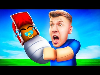 [vladus plays] my friend became a baby in roblox what should i do with him now