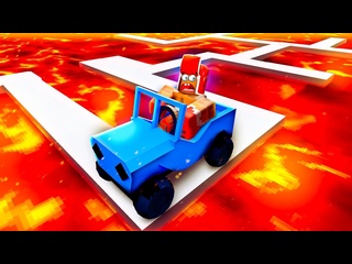[vladus plays] food through traps and dusty hell dangerous road to roblox