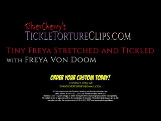 tiny freya stretched and tickled